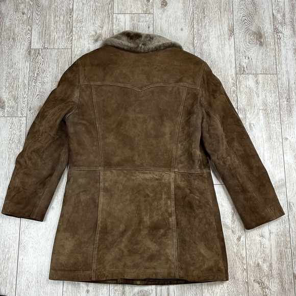 Men Sherling vegan overcoat - Picture 5 of 10